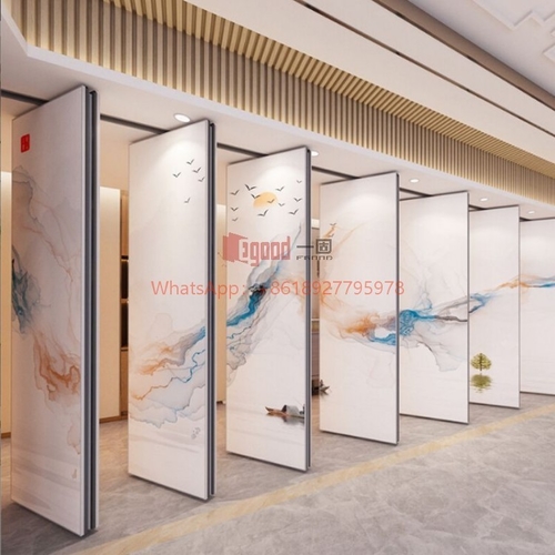 Últimas soluções da empresa sobre Para uma parede móvel pendurada, a segurança é o número um