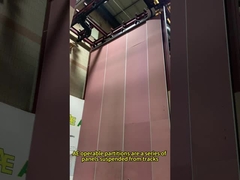 Parede divisória móvel