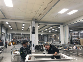 FOSHAN AE PARTITION TECHNOLOGY LIMITED COMPANY linha de produção do fabricante