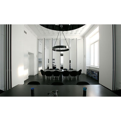 comprar 89cm Espessura Hotel MDF Divisões de painel operacionais com portas de divisória deslizantes online manufacture