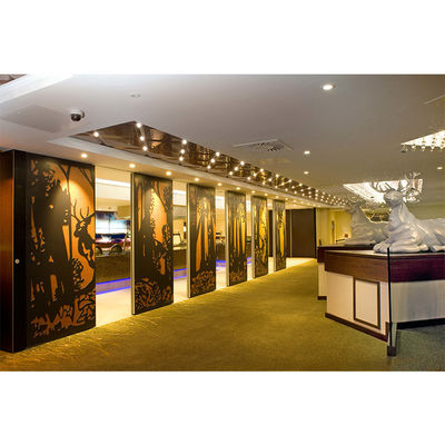 comprar Sala de conferências painéis dobráveis divisórias, material MDF paredes divisórias elegantes online manufacture