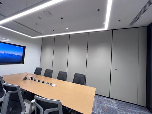 comprar AE100 Divisão deslizante de madeira operável para sala de estar online manufacture