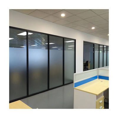 Bom preço. Top Supported Manually Operated Office Glass Partition Wall with Convenient Operability and Tempered Glass on-line