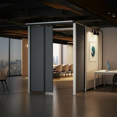 comprar Escritórios / Espaços de reuniões Divisões à prova de som com rolos Dupont POM online manufacture