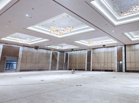 Bom preço. Design personalizado Parede divisória móvel com espessura de 85 mm e placa de magnésio MDF de 9 mm on-line