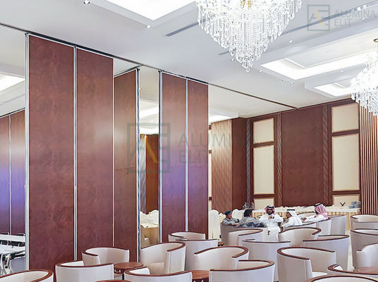 Bom preço. Painel de Magnésio MDF de 15mm Espessura 105mm Até 6M de Altura Parede Divisória Acústica Divisória Móvel on-line