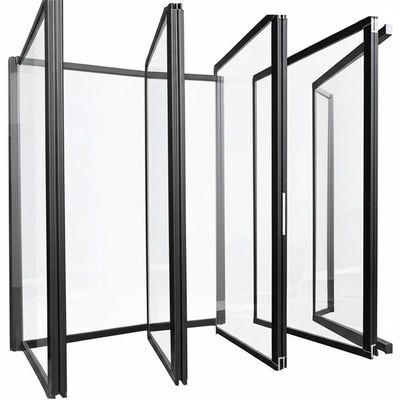Bom preço. Tempered Height Glass Partition Wall with 30-42dB Sound Insulation and Folding Design on-line