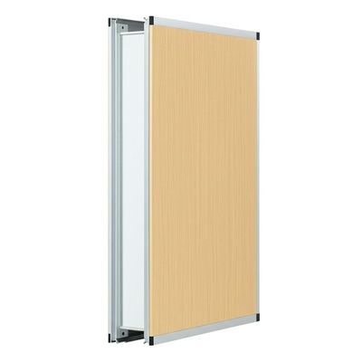 Bom preço. Fireproofing Acoustic Partition Wall with 6061-T6 Aluminum Alloy Frame and High Pressure Laminate Board on-line