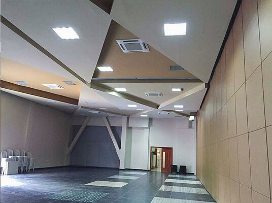 Bom preço. Portable Soundproof Movable Partition Wall with Dupont POM Rollers and Top and Bottom Jack Lifting on-line