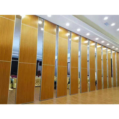 Sala de aula de hotel Parede divisória móvel Decoração de parede Paredes divisórias acústicas dobráveis