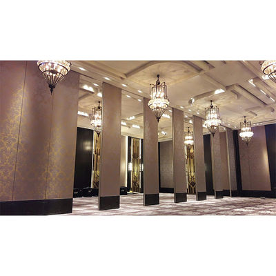 Sistema de parede deslizante Isolamento acústico Parede divisória móvel para hotel