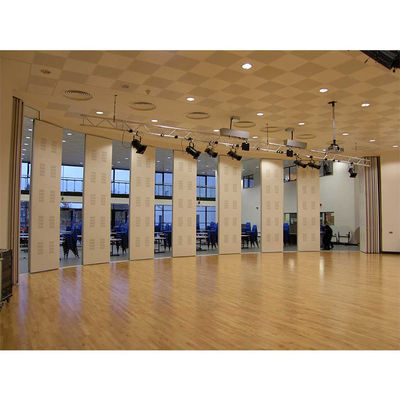 Sala de banquetes Acoustic Movable Parede divisória de boa qualidade Dobragem deslizante