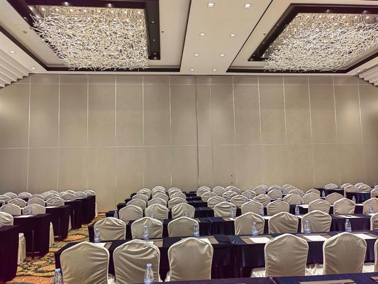 MDF isolamento acústico divisória dobrável móvel para escritório hotel