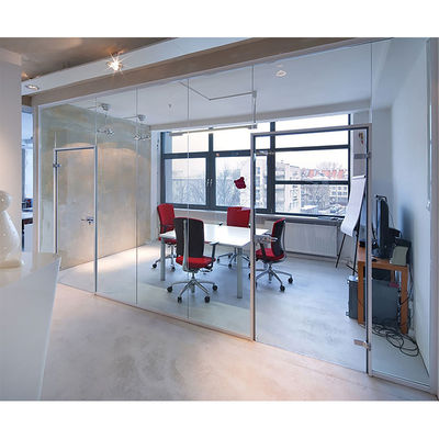 Parede divisória de vidro de estrutura de alumínio residencial / comercial ISO9001 SGS