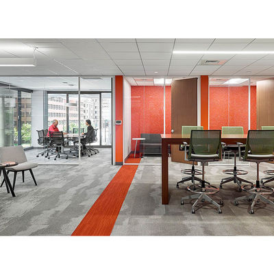 Bom preço. Acoustic Office Glass Partition Wall with Wooden Finish and Stainless Steel 304# Accessories for Sound Insulation and Fire-Rated Safety on-line