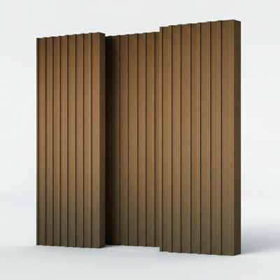 Parede divisória acústica Painel de madeira de espessura de 68 cm para edifícios de escritórios