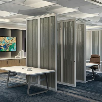 Muralha de divisórias à prova de som personalizada do hotel com gestão de espaços de reunião privados