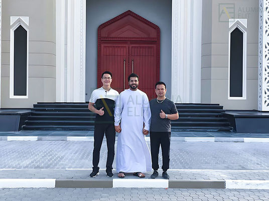 Bom preço. Sistema comercial de parede divisória operacional de alumínio com perfil 6061-T6 e rolos de aço inoxidável 304 on-line