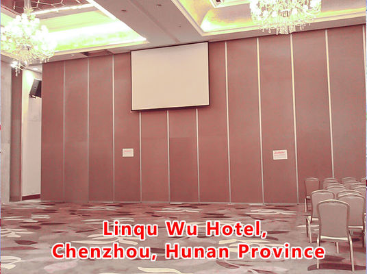 Bom preço. Acoustic Movable Partition Wall with STC Rating 42-56dB and 6061-T6 Aluminum Frame on-line