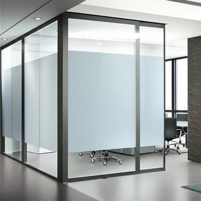 Bom preço. Aluminum Single Glazed Glass Partition Wall with Sound Insulation and Custom Design for Modern Offices on-line