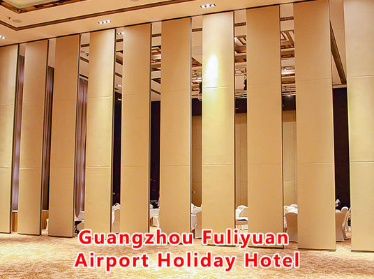 Bom preço. Gansu Yinchuan International Cultural Exchange Center | Aluminum Frame Movable Partition Wall with High Pressure Laminate Board and Dupont POM Rollers for Top and Bottom Jack Lifting on-line