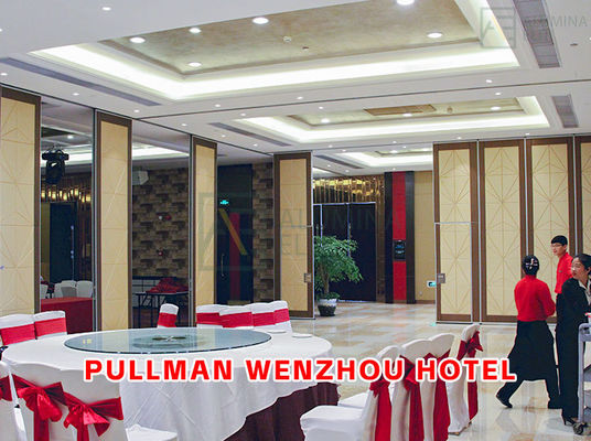 Bom preço. Hotel Pullman Wenzhou: Parede Divisória Acústica Móvel com Classificação STC 42-56dB e Espessura de 105CM para Salões de Banquetes e Exposições on-line