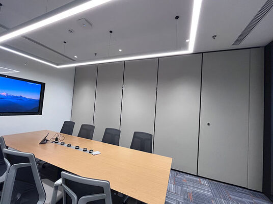 Bom preço. Commercial-Grade Movable Partition Wall with Galvanized Square Tube Keel Fold-Away and Suspending Design on-line