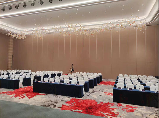 Bom preço. Fold Away Acoustic Office Partitions with Q235 Steel Frame and 6061-T6 Profiles for Exhibition Halls on-line